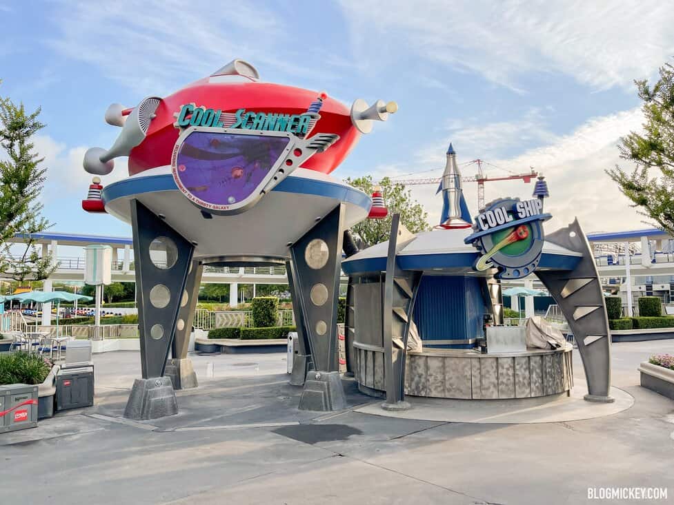 New Look for Cool Ship Kiosk at Magic Kingdom